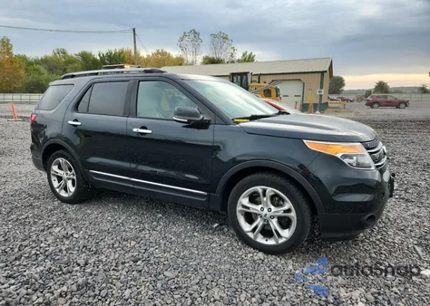 2015 Ford Explorer Limited z USA, uszkodzony, nr VIN 1FM5K8F80FGA75790